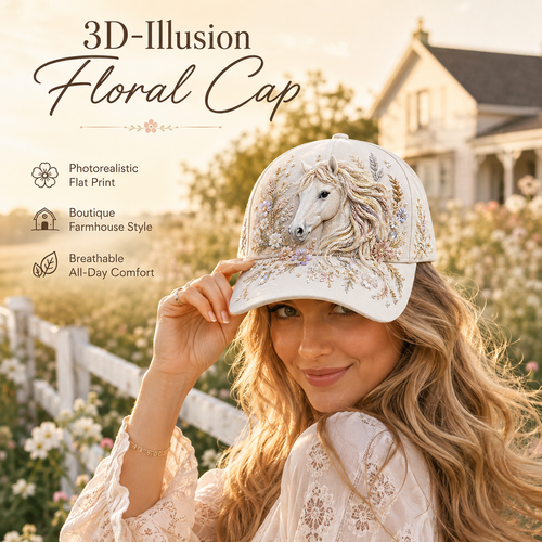 🔥 Last Day 49% OFF 🐴3D Horse Embroidery Cap