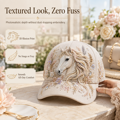🔥 Last Day 49% OFF 🐴3D Horse Embroidery Cap