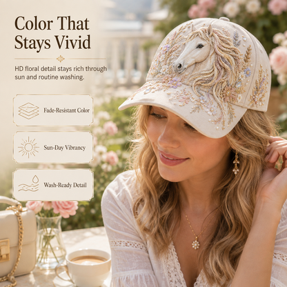 🔥 Last Day 49% OFF 🐴3D Horse Embroidery Cap