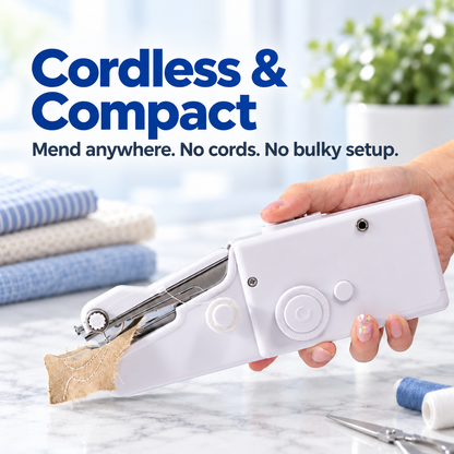 Handheld Portable & Cordless Electric Sewing Machine 🪡🧵