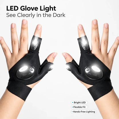 LED Glove Light – Hands-Free Work & Outdoor Lighting