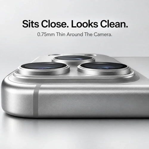 One-Piece Camera Lens Protector for iPhone | Slim & Clear