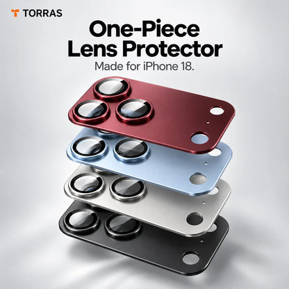 One-Piece Camera Lens Protector for iPhone | Slim & Clear