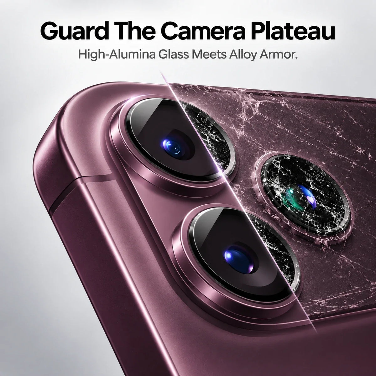 One-Piece Camera Lens Protector for iPhone | Slim & Clear