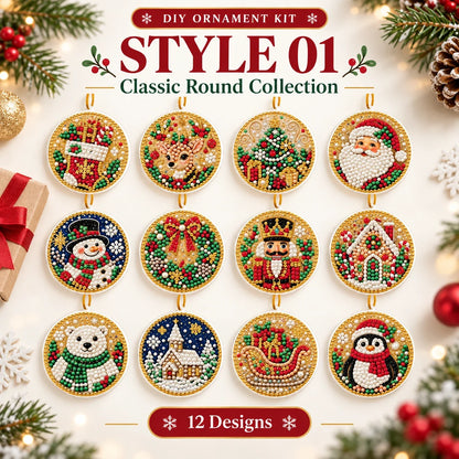 DIY Puppy Christmas Ornament Kit | 6 Festive Designs