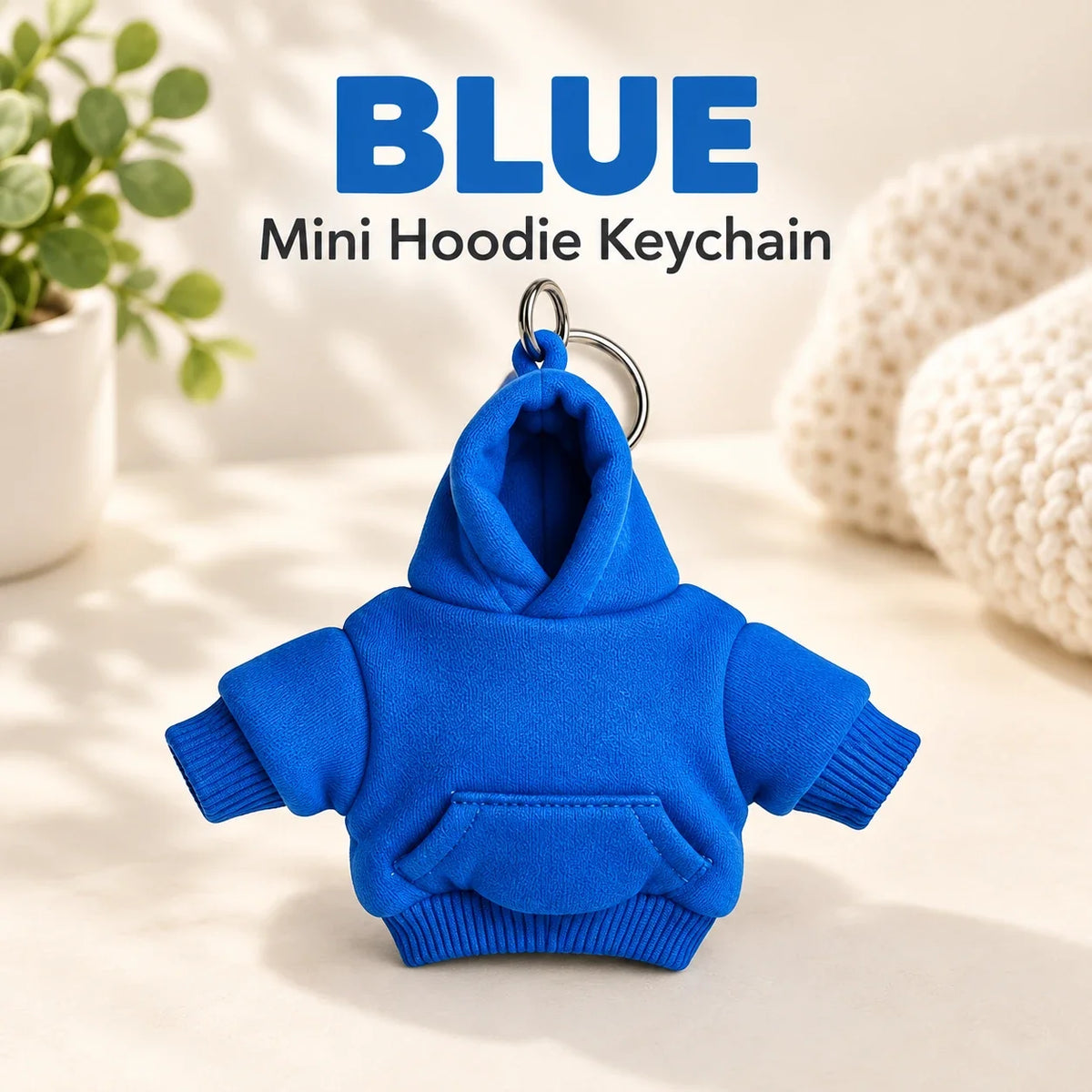 Mini Hoodie Squeeze Keychain | Cute Bag & Key Accessory