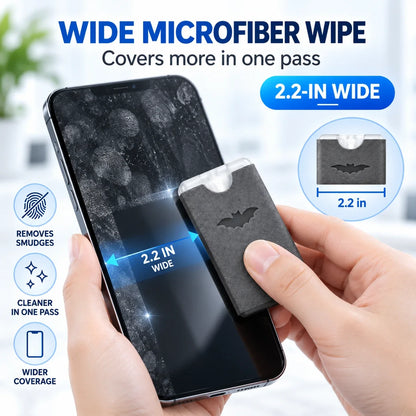 2-in-1 Portable Screen Cleaner | Spray, Wipe & Go