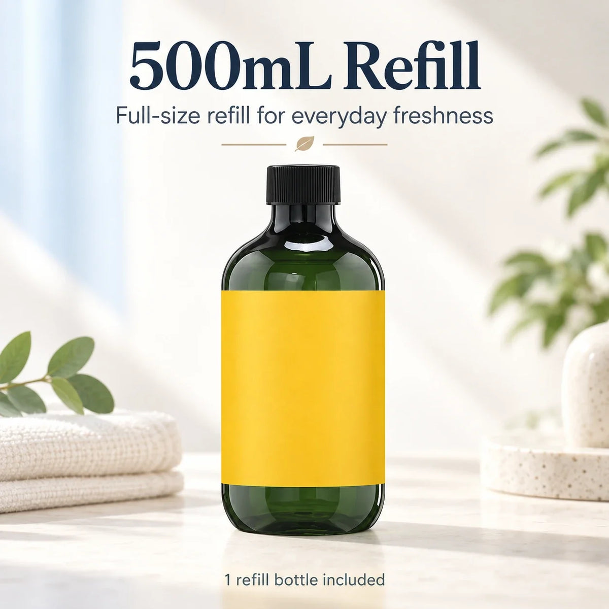 Cordless Fine-Mist Odor Control Sprayer + 500mL Refill