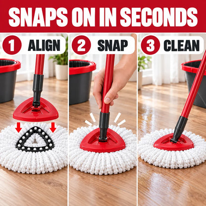 🧼 Mop Head Refills Compatible with O-Cedar