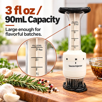🔥 Meat Marinade Injector – Juicier, Deeper Flavor Every Bite
