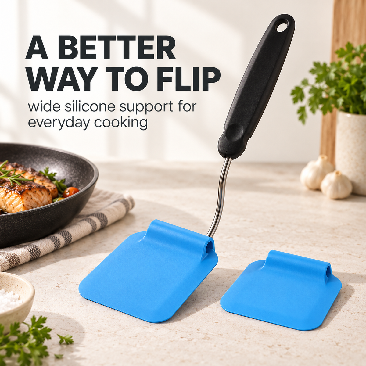 Multi-Angle Adjustable PPSU Cooking Spatula & Turner 🍳