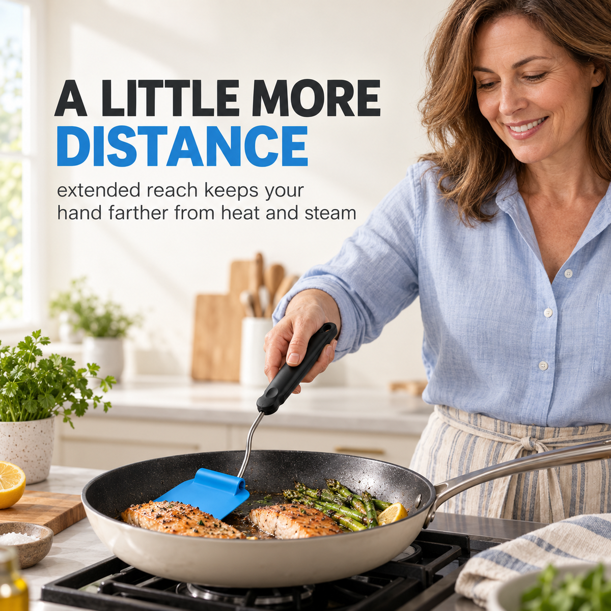 Multi-Angle Adjustable PPSU Cooking Spatula & Turner 🍳