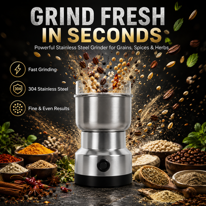 🥣 AromaCraft™ Multifunctional Whole-Grain Grinder