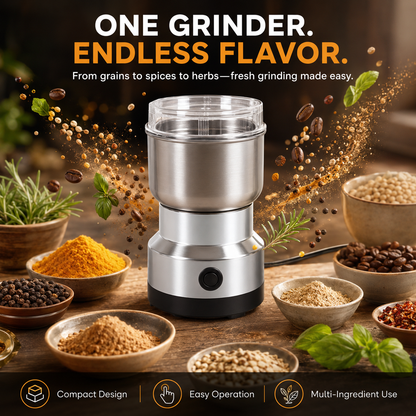🥣 AromaCraft™ Multifunctional Whole-Grain Grinder