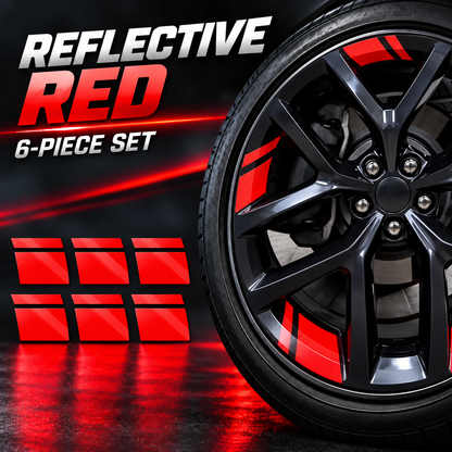 Reflective Wheel Rim Stickers / Reflective Rim Decals