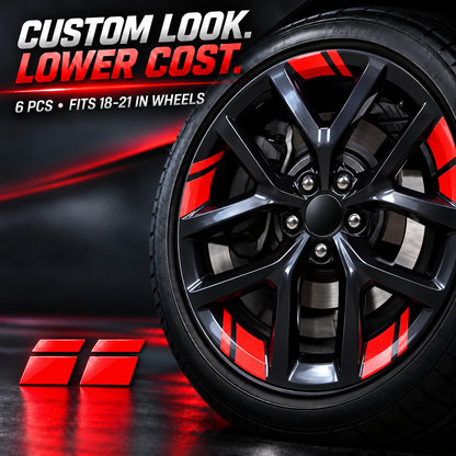 Reflective Wheel Rim Stickers / Reflective Rim Decals