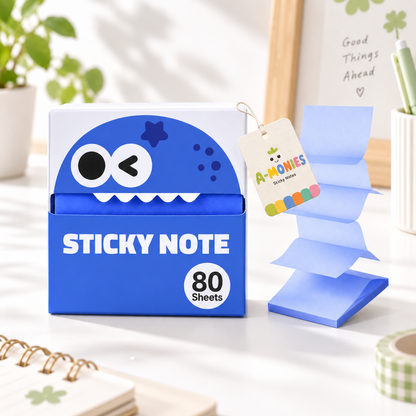 ✨ Glitter Transparent Pull-Out Sticky Notes & Aesthetic Memo Pads