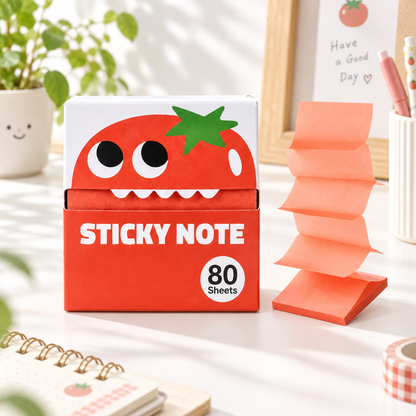 ✨ Glitter Transparent Pull-Out Sticky Notes & Aesthetic Memo Pads