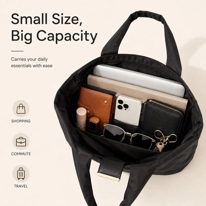 ⚡ Last Chance 49% OFF Grab-and-Go Foldable Bag | Portable Pocket Tote with Keychain 🛒