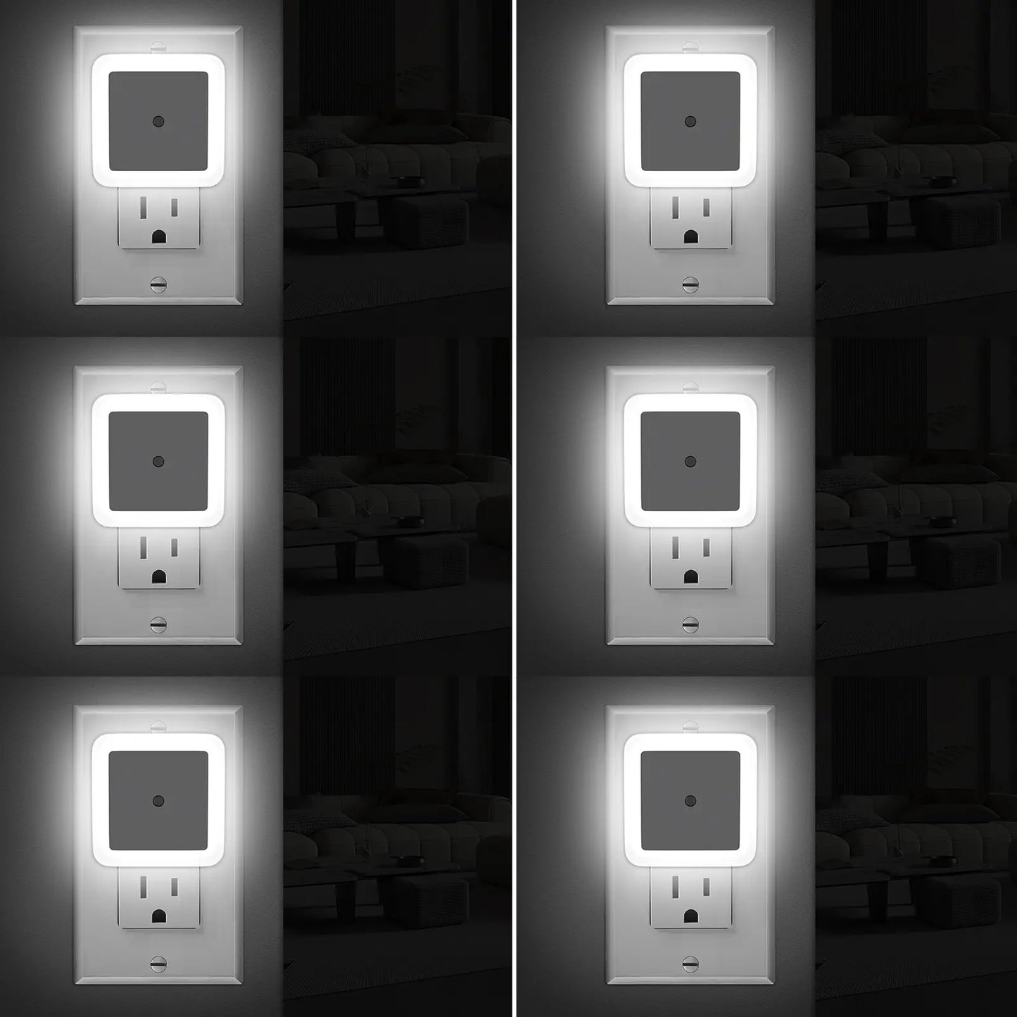 Auto On/Off Light Sensing LED Night Light