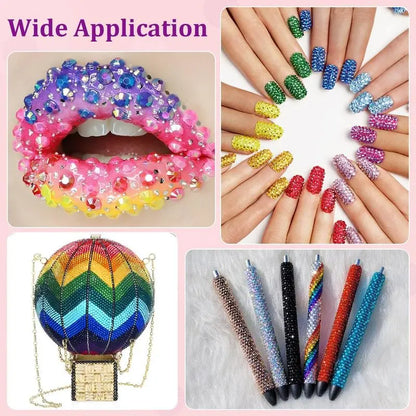 40-Color Jelly Rhinestone Bedazzling Kit
