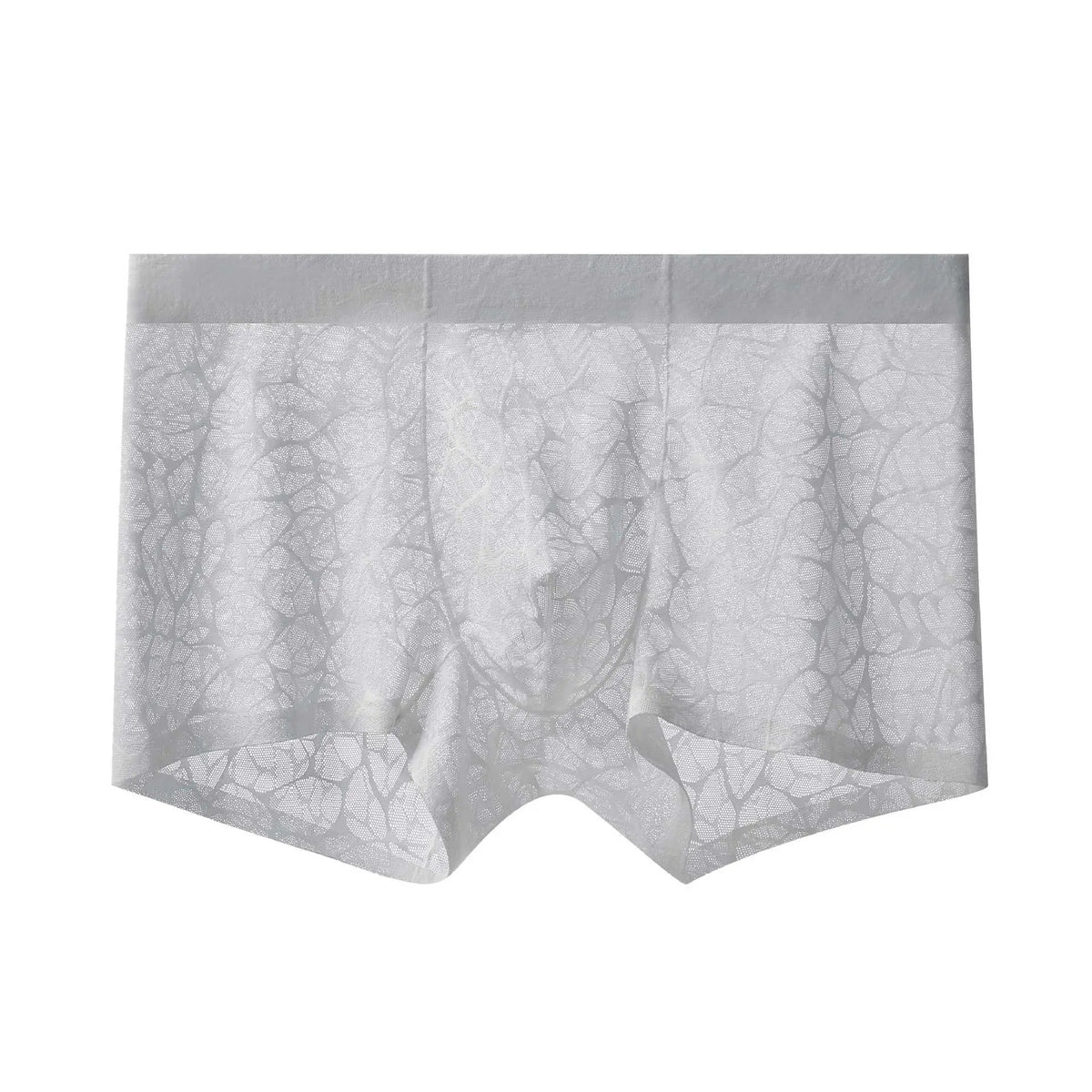 Men's Leopard Lace Ice Silk Boxer Briefs
