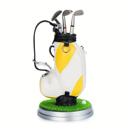 Mini Golf Club Desk Organizer & 3-Pen Set ⛳🖊️