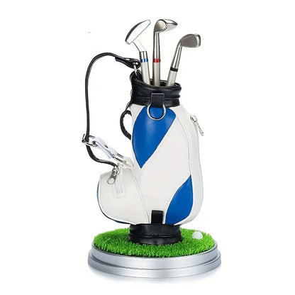 Mini Golf Club Desk Organizer & 3-Pen Set ⛳🖊️
