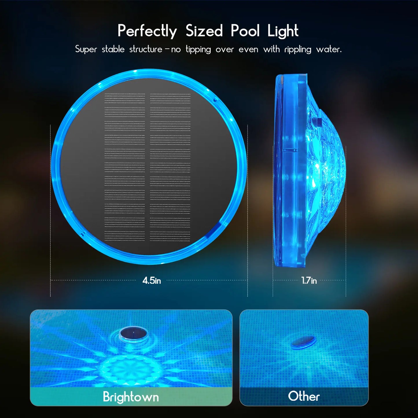 Solar Floating RGB Pool Lights ☀️🏊‍♂️
