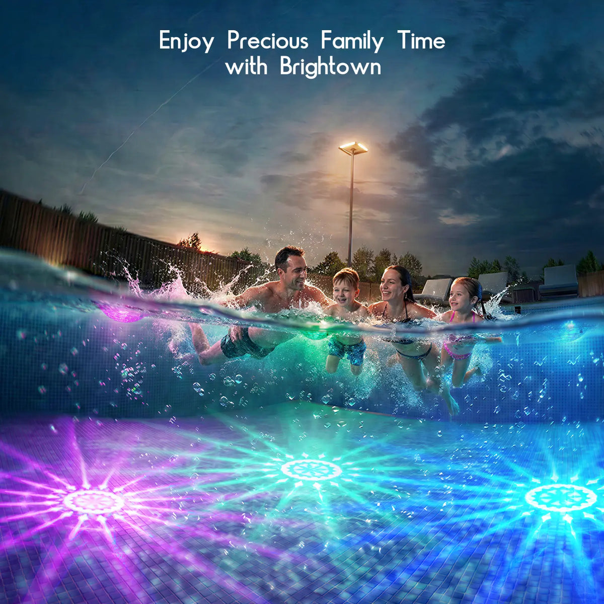 Solar Floating RGB Pool Lights ☀️🏊‍♂️