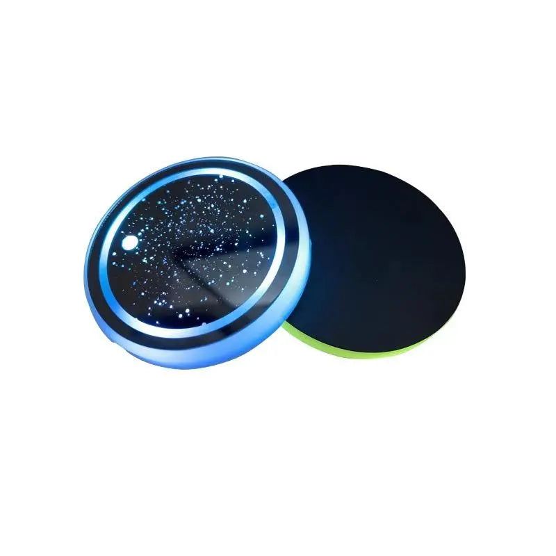 7 Color-Changing LED Car Cup Holder Coasters 🚗✨