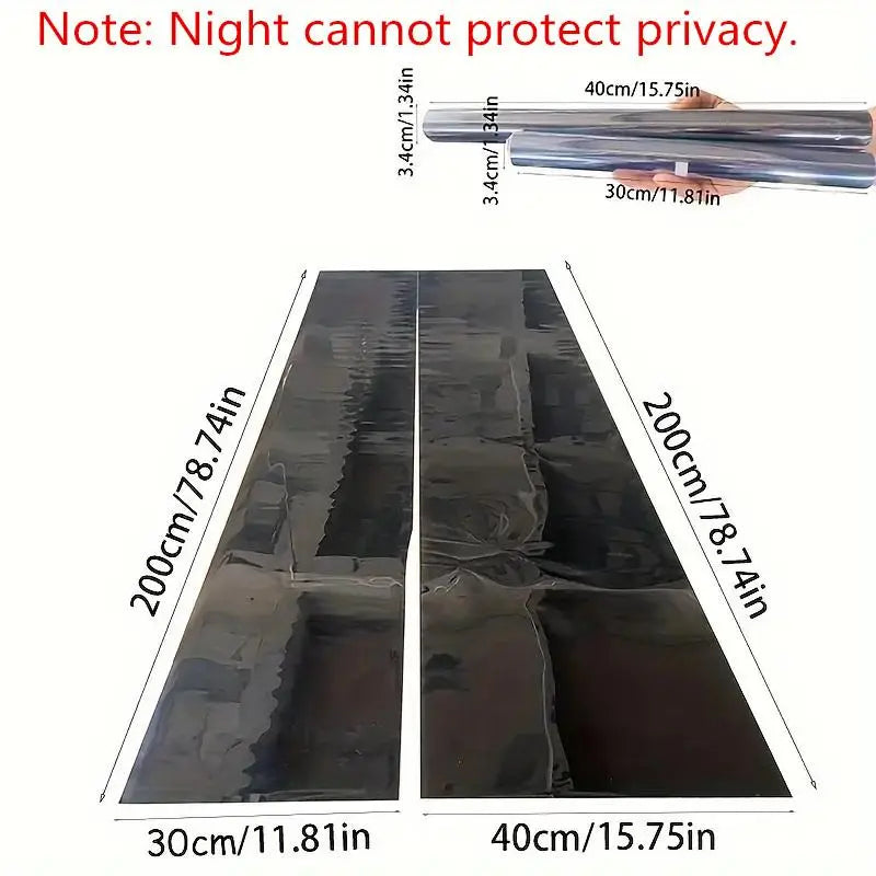🪟 One-Way Privacy Window Film