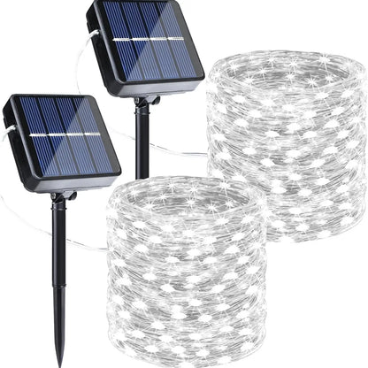 ☀️ Solar Powered LED Fairy String Lights