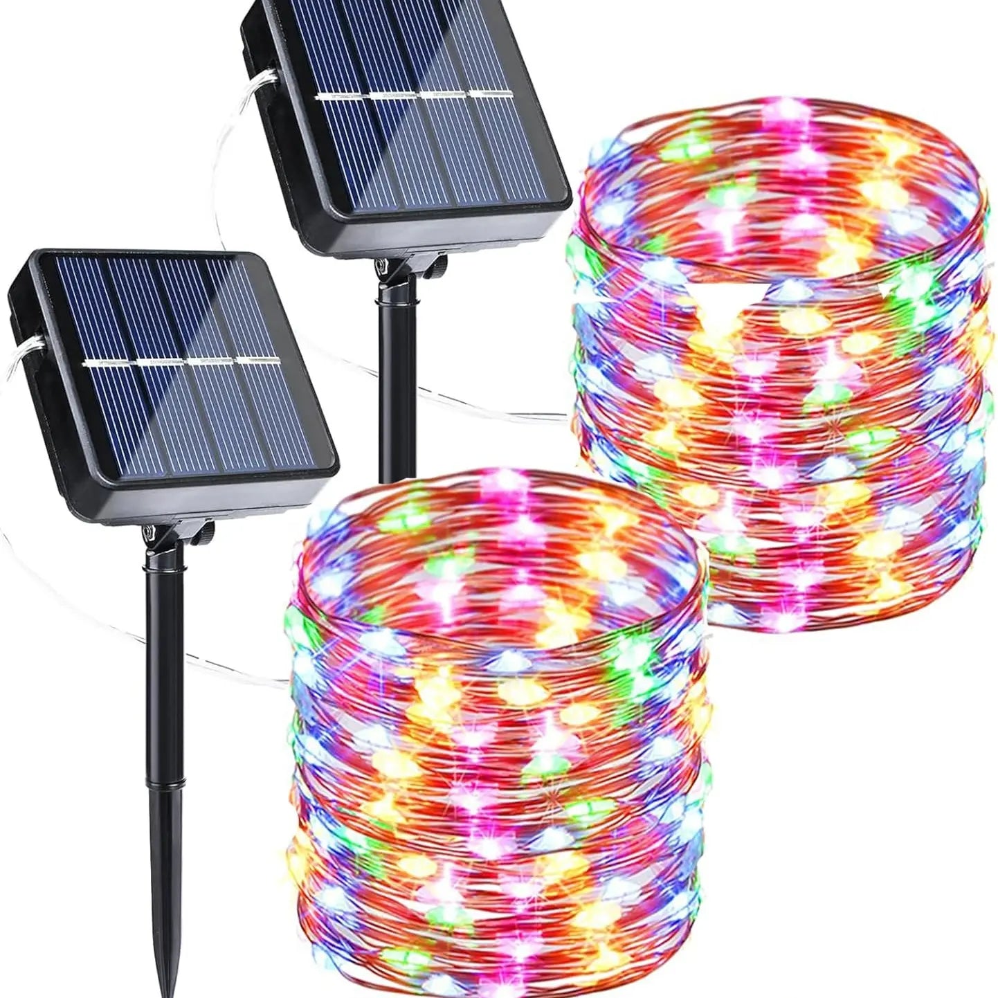 ☀️ Solar Powered LED Fairy String Lights