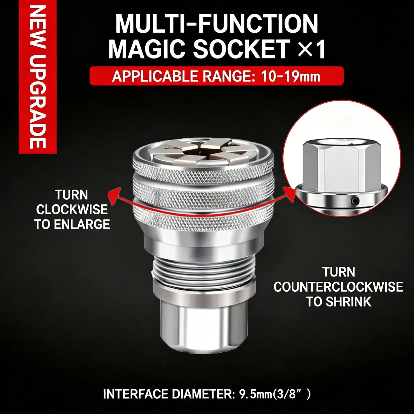 [💥49% off] 🔧 Multi-Function Universal Socket Wrench Tool