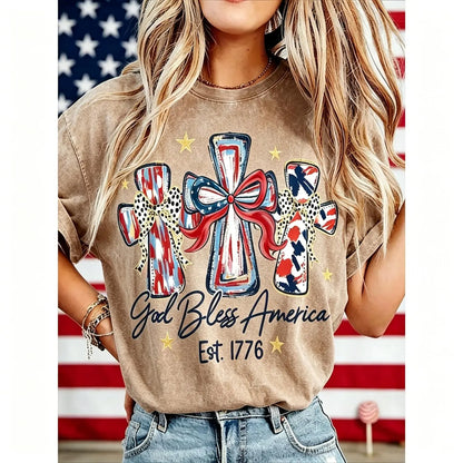 God Bless America USA 250th Anniversary T-Shirt