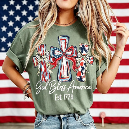 God Bless America USA 250th Anniversary T-Shirt