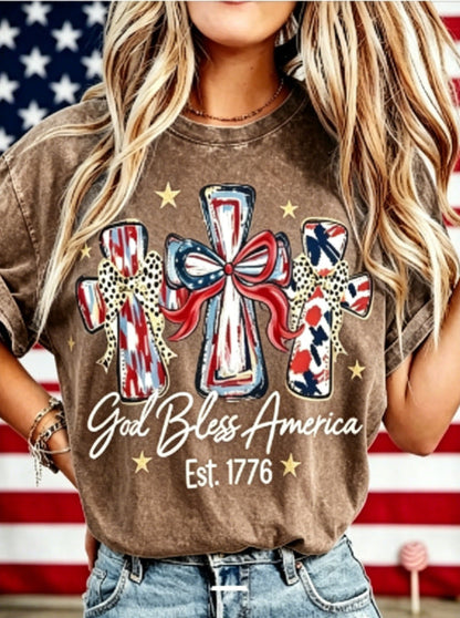 God Bless America USA 250th Anniversary T-Shirt