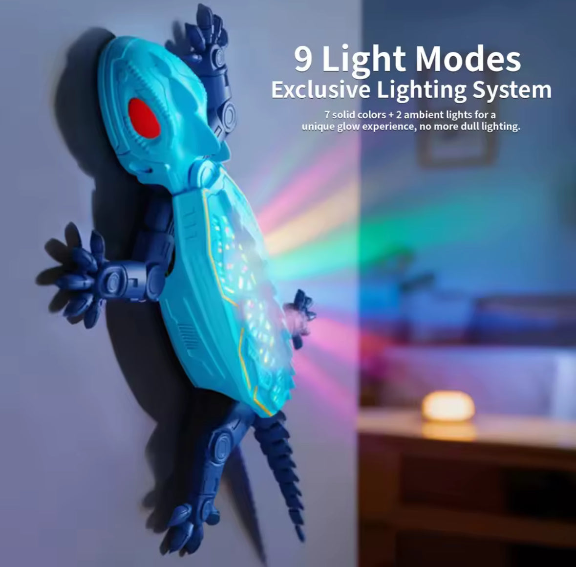 Gravity-Defying Remote Control Gecko