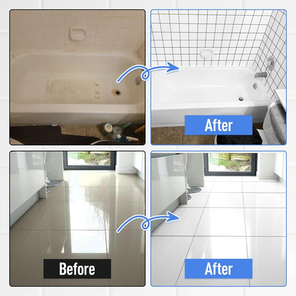 🎨 Water-Based Tile Recoloring Paint – Bathroom Ceramic & Glass Refresh