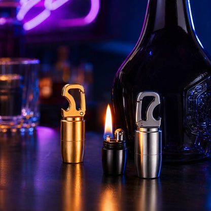 ⚙️ 4-in-1 Waterproof EDC Keychain Capsule Tool