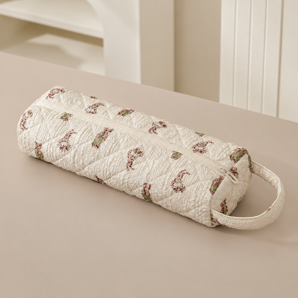 Quilted Travel Hair Tool & Blow Dryer Organizer Bag 👜🔥