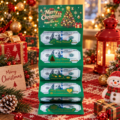 Holiday Surprise Money Pull Box for Christmas Cash Gifting 💵
