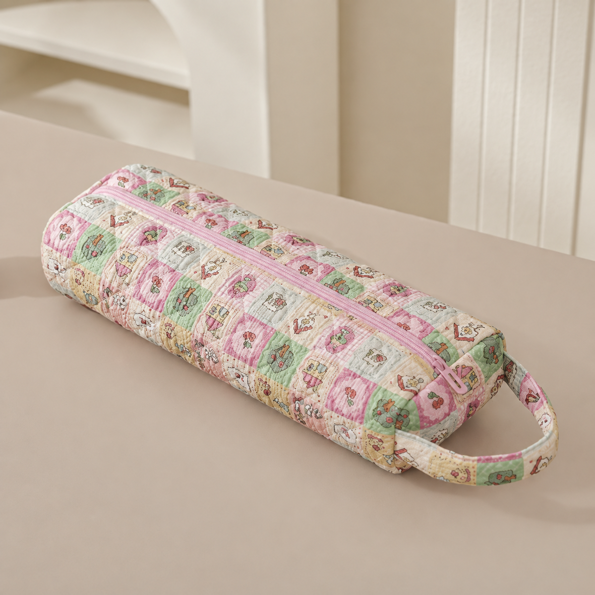 Quilted Travel Hair Tool & Blow Dryer Organizer Bag 👜🔥