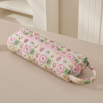 Quilted Travel Hair Tool & Blow Dryer Organizer Bag 👜🔥
