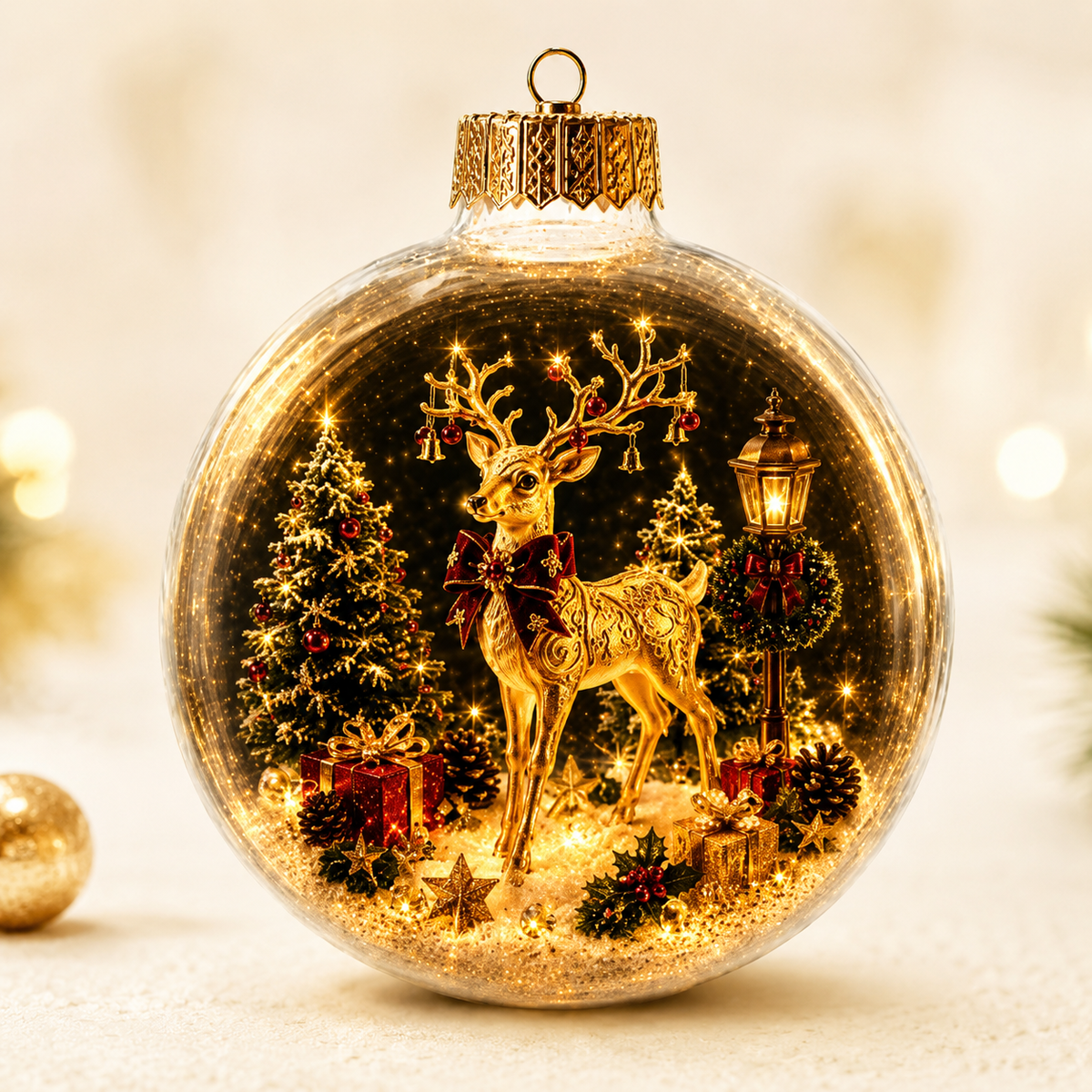 ✨ Magical Illuminated  Christmas Baubles – Bring Your Tree to Life!