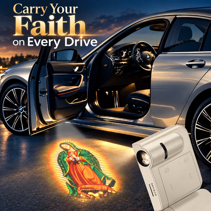 Our Lady of Guadalupe Car Door LED Logo Projector Lights🚗