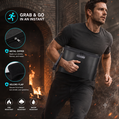 SAFE BAG Fireproof Document Bag🛡️