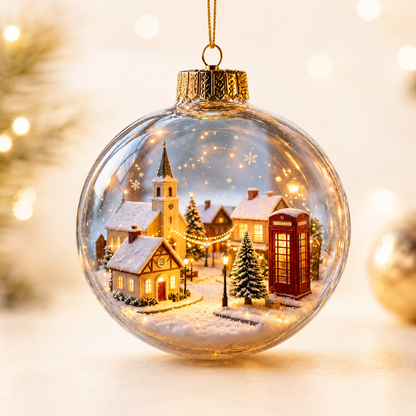 ✨ Magical Illuminated  Christmas Baubles – Bring Your Tree to Life!