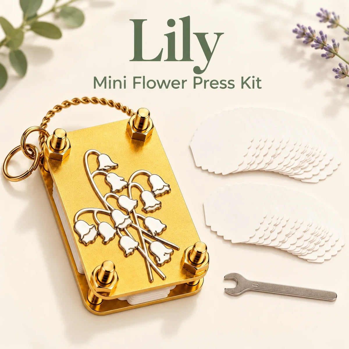 Mini Flower Press Kit 🌸 Press Petals & Clovers on the Go